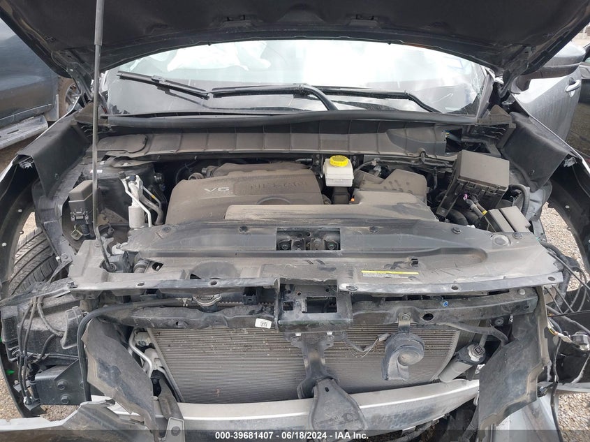 2023 Nissan Pathfinder Sl Fwd VIN: 5N1DR3CA1PC207207 Lot: 39681407