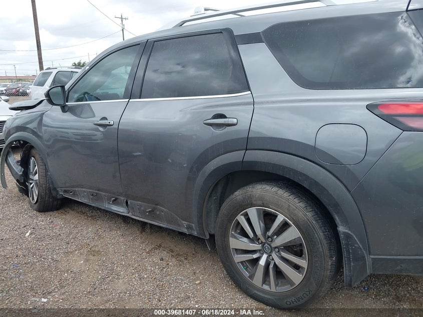 2023 Nissan Pathfinder Sl Fwd VIN: 5N1DR3CA1PC207207 Lot: 39681407