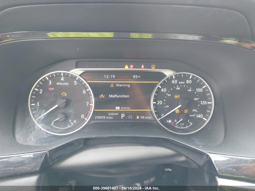 2023 Nissan Pathfinder Sl Fwd VIN: 5N1DR3CA1PC207207 Lot: 39681407