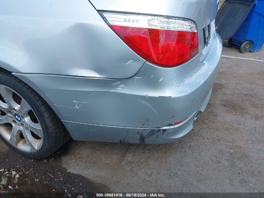 2008 BMW 535 Xi VIN: WBANV93508CZ64589 Lot: 39681416