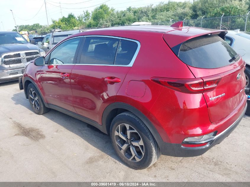 2020 Kia Sportage Lx VIN: KNDPM3AC7L7796982 Lot: 39681419