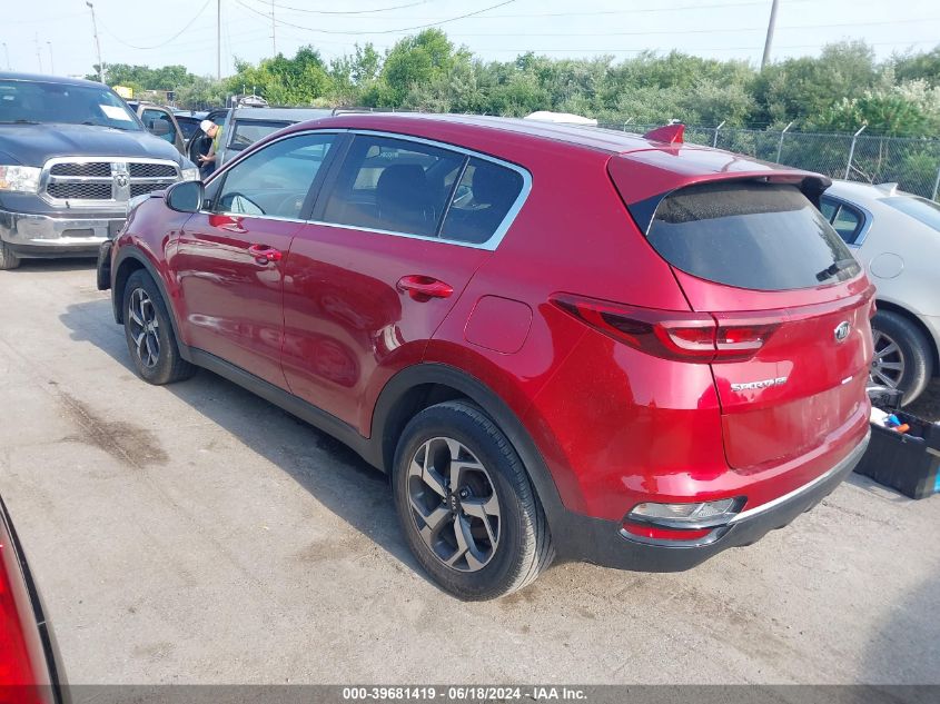 2020 Kia Sportage Lx VIN: KNDPM3AC7L7796982 Lot: 39681419