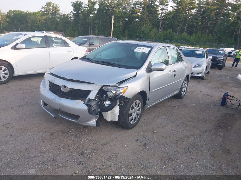 2009 Toyota Corolla Le VIN: 2T1BU40E59C182281 Lot: 39681427