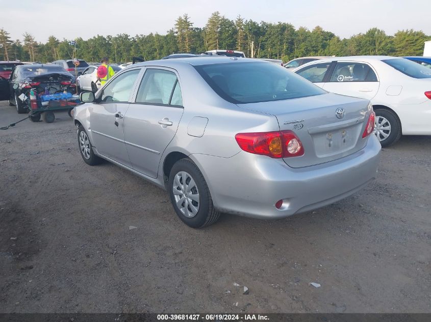 2009 Toyota Corolla Le VIN: 2T1BU40E59C182281 Lot: 39681427