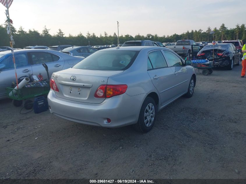 2009 Toyota Corolla Le VIN: 2T1BU40E59C182281 Lot: 39681427