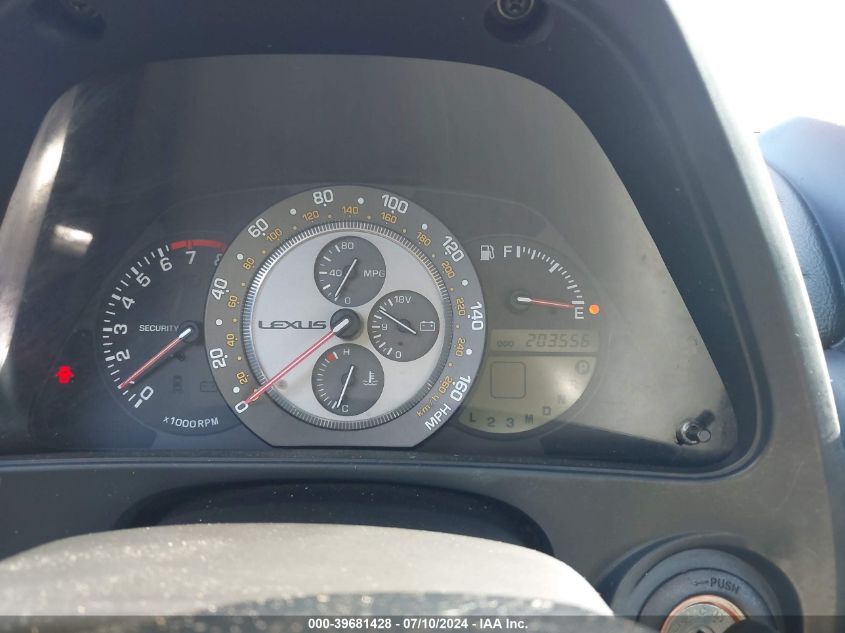 2002 Lexus Is 300 VIN: JTHBD192020046484 Lot: 39681428