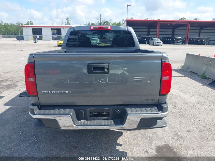 2022 Chevrolet Colorado 2Wd Short Box Wt VIN: 1GCGSBEA6N1287870 Lot: 39681432