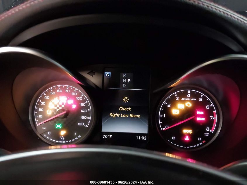 2018 Mercedes-Benz Amg C 43 4Matic VIN: 55SWF6EB2JU248807 Lot: 39681435