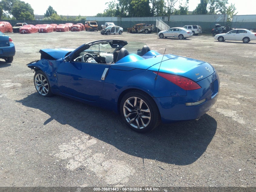 2007 Nissan 350Z Enthusiast VIN: JN1BZ36A87M651785 Lot: 39681443