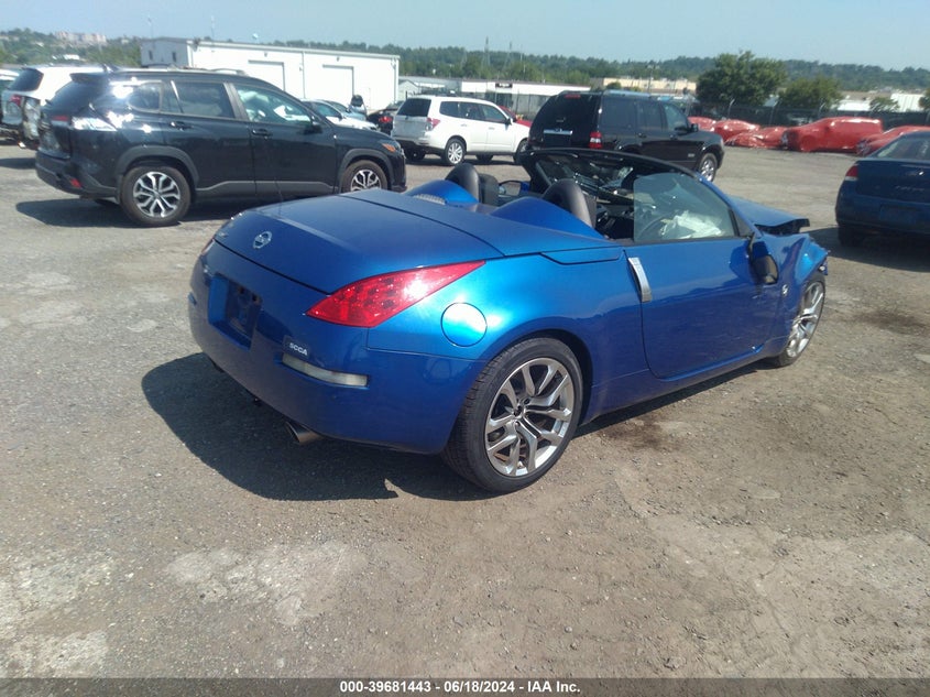 2007 Nissan 350Z Enthusiast VIN: JN1BZ36A87M651785 Lot: 39681443