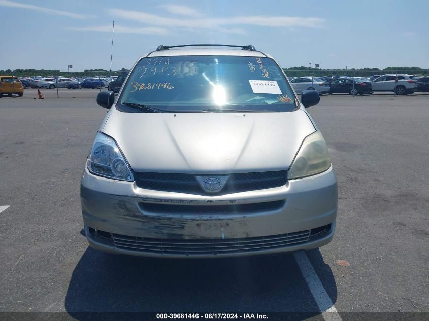 2004 Toyota Sienna Le VIN: 5TDZA23C34S148460 Lot: 39681446