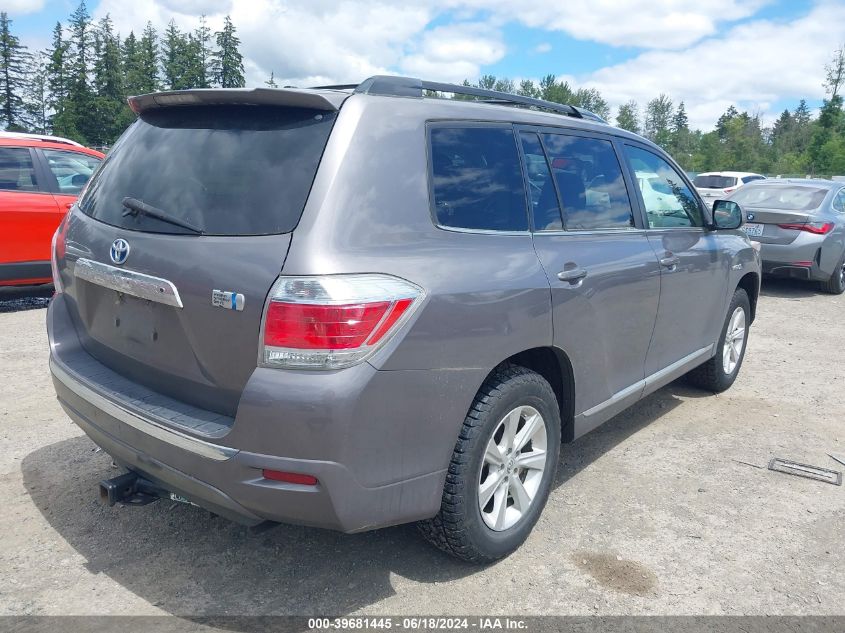 2011 Toyota Highlander Hybrid Base V6 VIN: JTEBC3EH6B2000913 Lot: 39681445