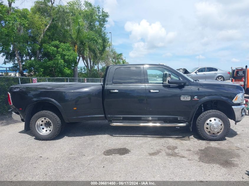 2018 Ram 3500 Laramie Longhorn 4X4 8' Box VIN: 3C63RRKL5JG155257 Lot: 39681450