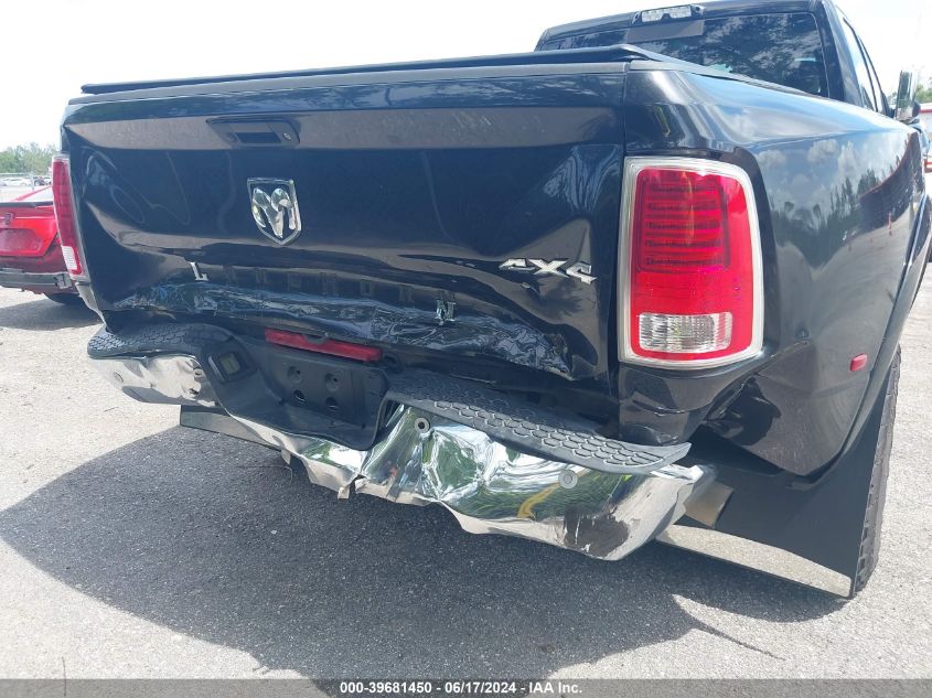 2018 Ram 3500 Laramie Longhorn 4X4 8' Box VIN: 3C63RRKL5JG155257 Lot: 39681450