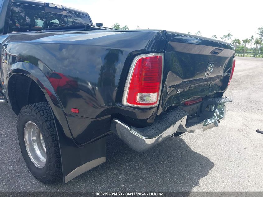 2018 Ram 3500 Laramie Longhorn 4X4 8' Box VIN: 3C63RRKL5JG155257 Lot: 39681450