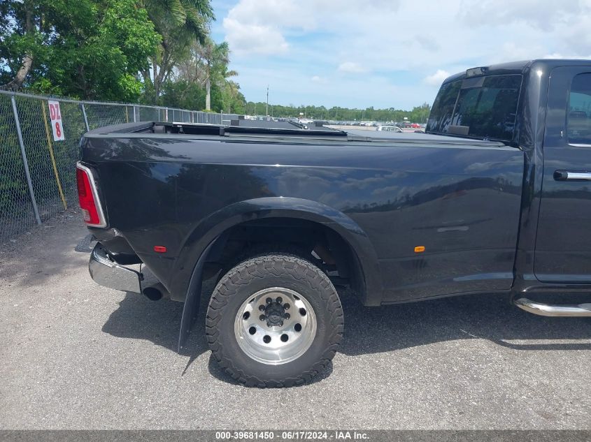 2018 Ram 3500 Laramie Longhorn 4X4 8' Box VIN: 3C63RRKL5JG155257 Lot: 39681450