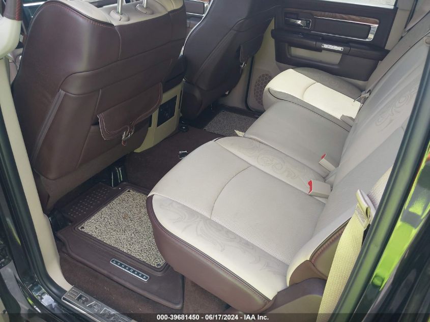 2018 Ram 3500 Laramie Longhorn 4X4 8' Box VIN: 3C63RRKL5JG155257 Lot: 39681450