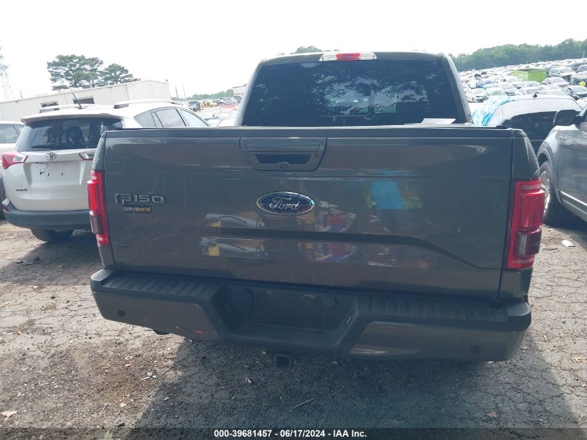 2016 Ford F-150 Lariat VIN: 1FTEW1CG2GKE69981 Lot: 39681457