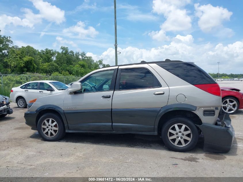 2002 Buick Rendezvous Cxl VIN: 3G5DB03E62S521424 Lot: 39681472