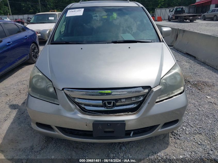 2007 Honda Odyssey Ex-L VIN: 5FNRL38707B095107 Lot: 39681481