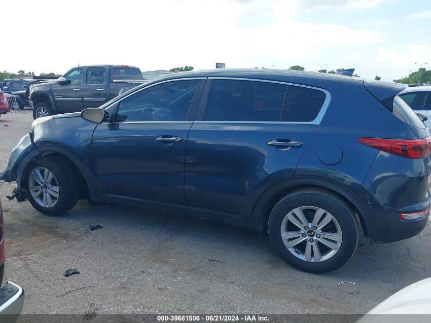 2017 Kia Sportage Lx VIN: KNDPM3AC8H7215982 Lot: 39681506