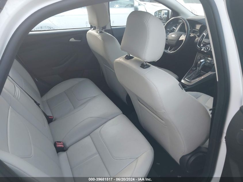 2015 Ford Focus Titanium VIN: 1FADP3N2XFL238699 Lot: 39681517