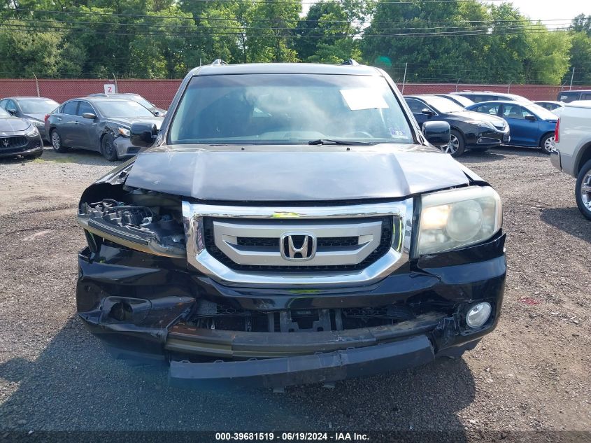 2011 Honda Pilot Touring VIN: 5FNYF4H93BB061195 Lot: 39681519