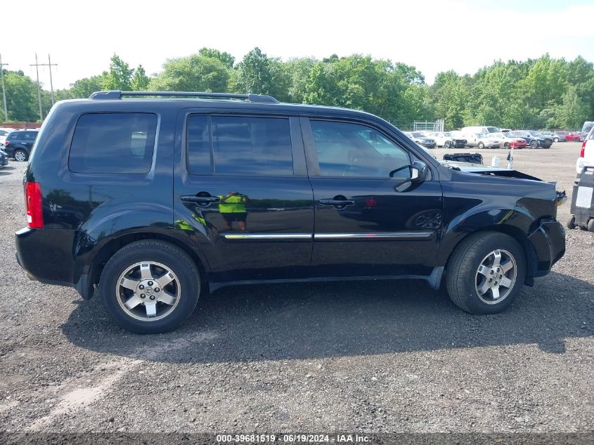 2011 Honda Pilot Touring VIN: 5FNYF4H93BB061195 Lot: 39681519