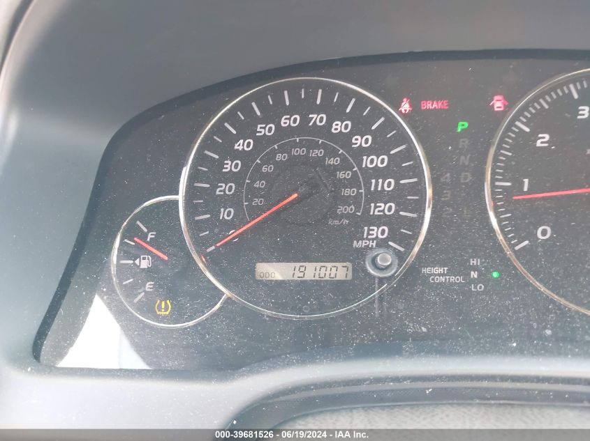 2007 Lexus Gx 470 VIN: JTJBT20X870139177 Lot: 39681526