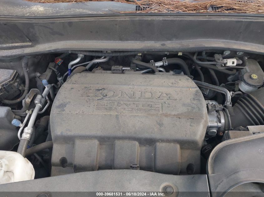 2013 Honda Pilot Ex VIN: 5FNYF4H47DB075172 Lot: 39681531