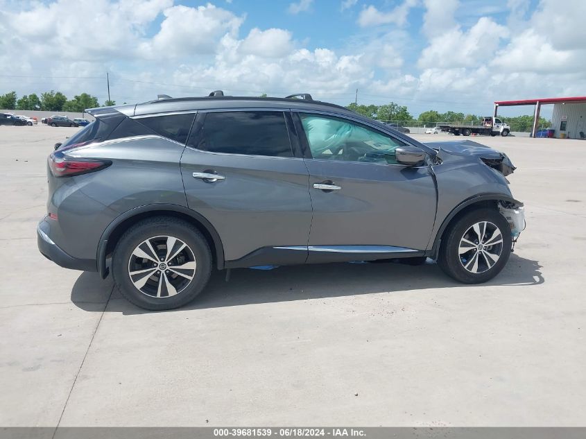 2019 Nissan Murano Sv VIN: 5N1AZ2MJ5KN152060 Lot: 39681539