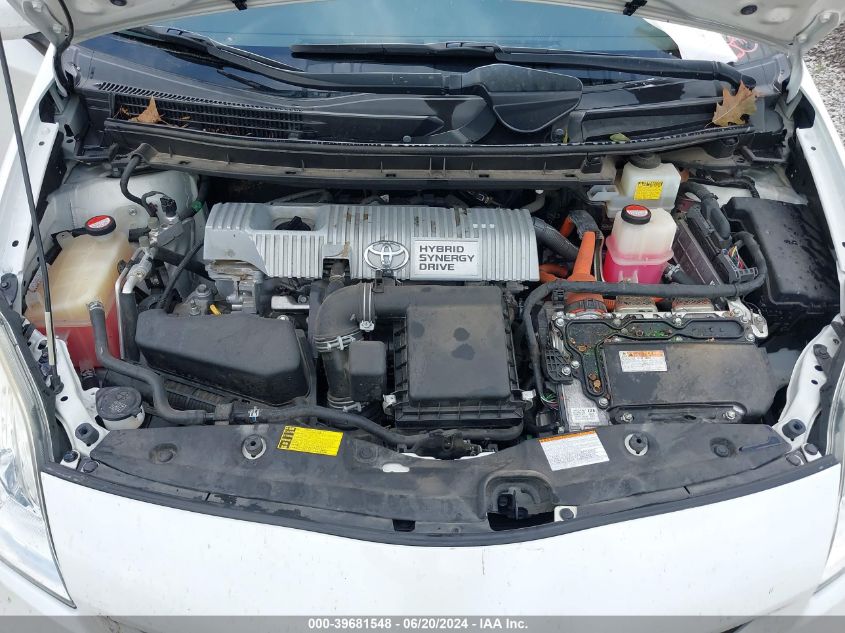 2015 Toyota Prius Two VIN: JTDKN3DU6F1909713 Lot: 39681548