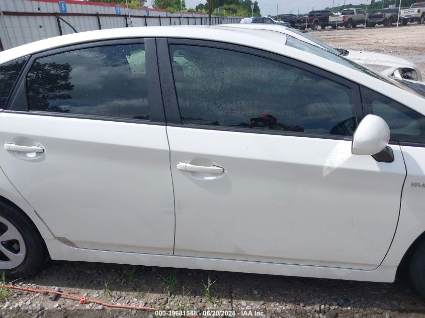 2015 Toyota Prius Two VIN: JTDKN3DU6F1909713 Lot: 39681548