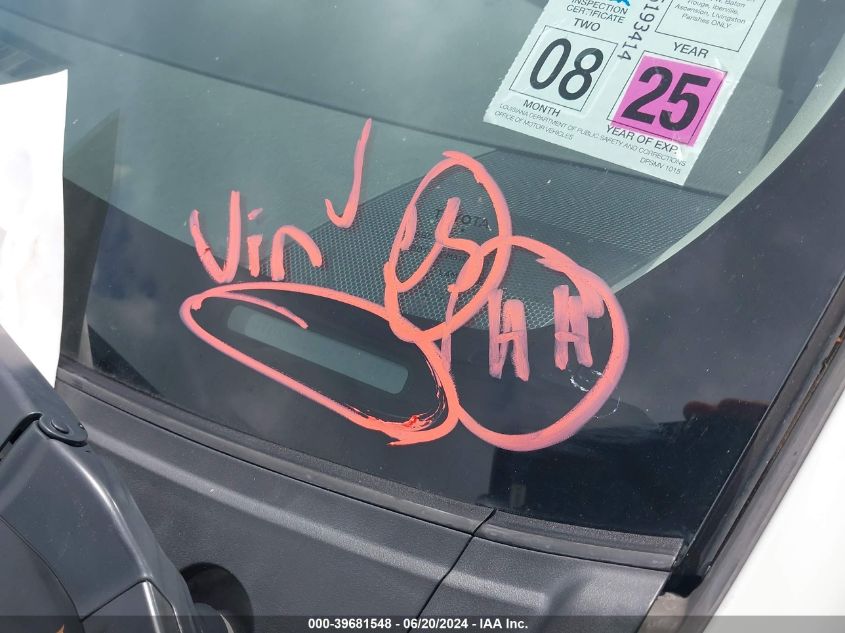 2015 Toyota Prius Two VIN: JTDKN3DU6F1909713 Lot: 39681548