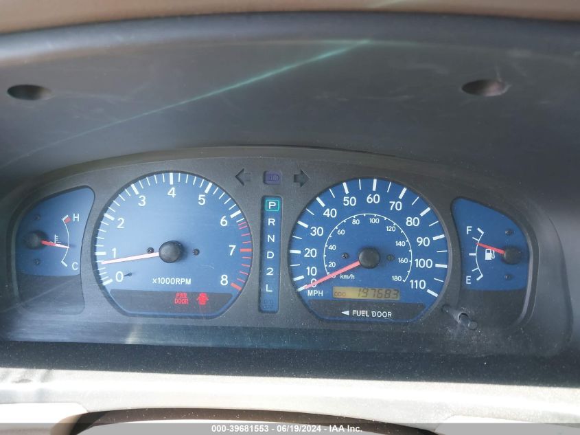 2001 Toyota Sienna Xle VIN: 4T3ZF13C71U364348 Lot: 39681553