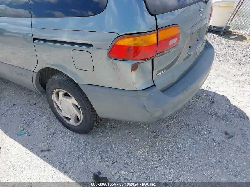 2000 Toyota Sienna Le VIN: 4T3ZF13C9YU238860 Lot: 39681554