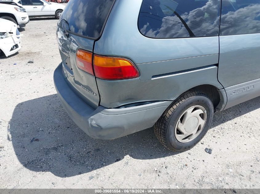 2000 Toyota Sienna Le VIN: 4T3ZF13C9YU238860 Lot: 39681554