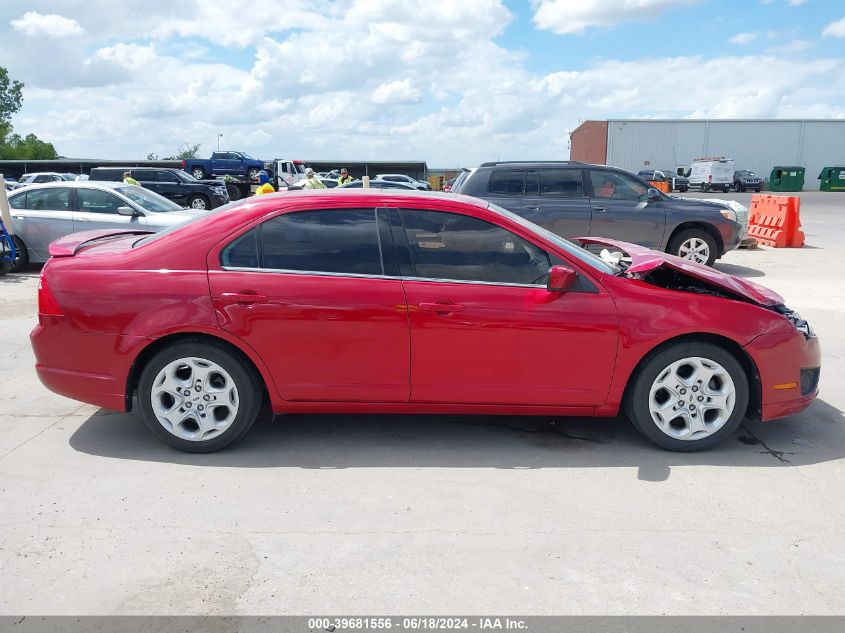 2011 Ford Fusion Se VIN: 3FAHP0HAXBR220928 Lot: 39681556