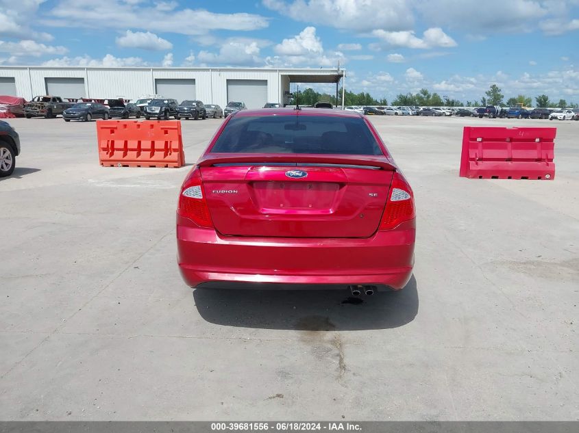 2011 Ford Fusion Se VIN: 3FAHP0HAXBR220928 Lot: 39681556
