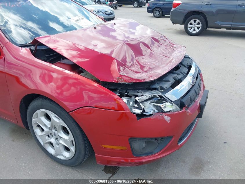 2011 Ford Fusion Se VIN: 3FAHP0HAXBR220928 Lot: 39681556