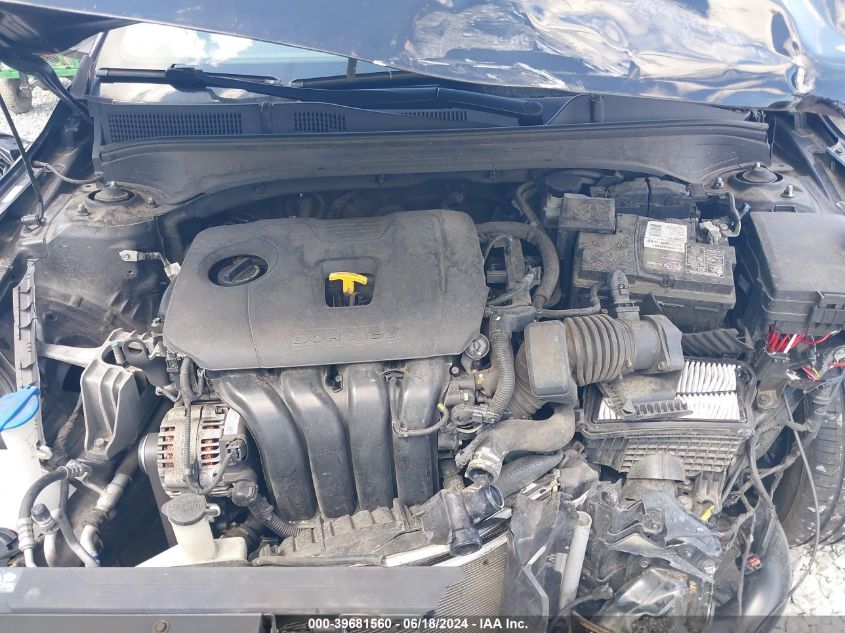 2019 Kia Forte Lxs VIN: 3KPF24AD7KE089282 Lot: 39681560