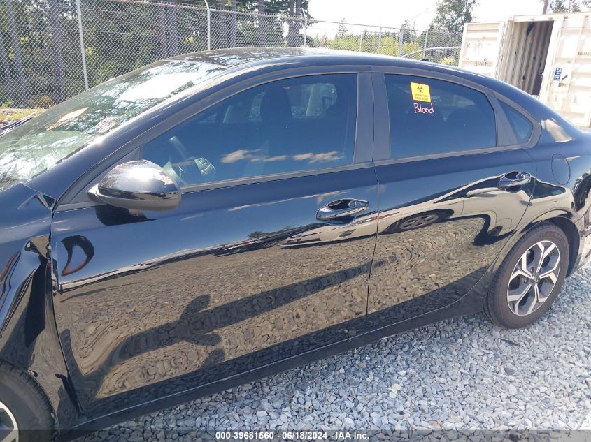 2019 Kia Forte Lxs VIN: 3KPF24AD7KE089282 Lot: 39681560