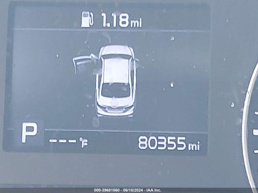 2019 Kia Forte Lxs VIN: 3KPF24AD7KE089282 Lot: 39681560