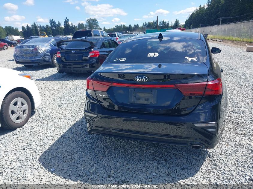 2019 Kia Forte Lxs VIN: 3KPF24AD7KE089282 Lot: 39681560