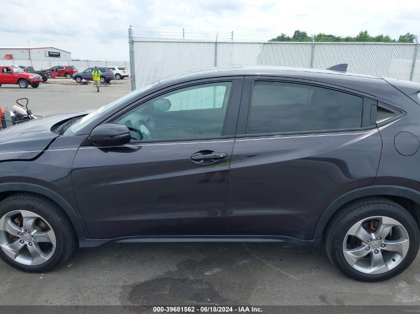 2017 Honda Hr-V Ex VIN: 3CZRU6H57HM731252 Lot: 39681562