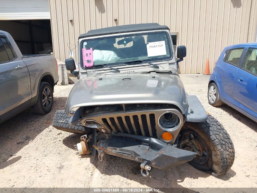 2005 Jeep Wrangler / Tj Sport VIN: 1J4FA49S15P342505 Lot: 39681569