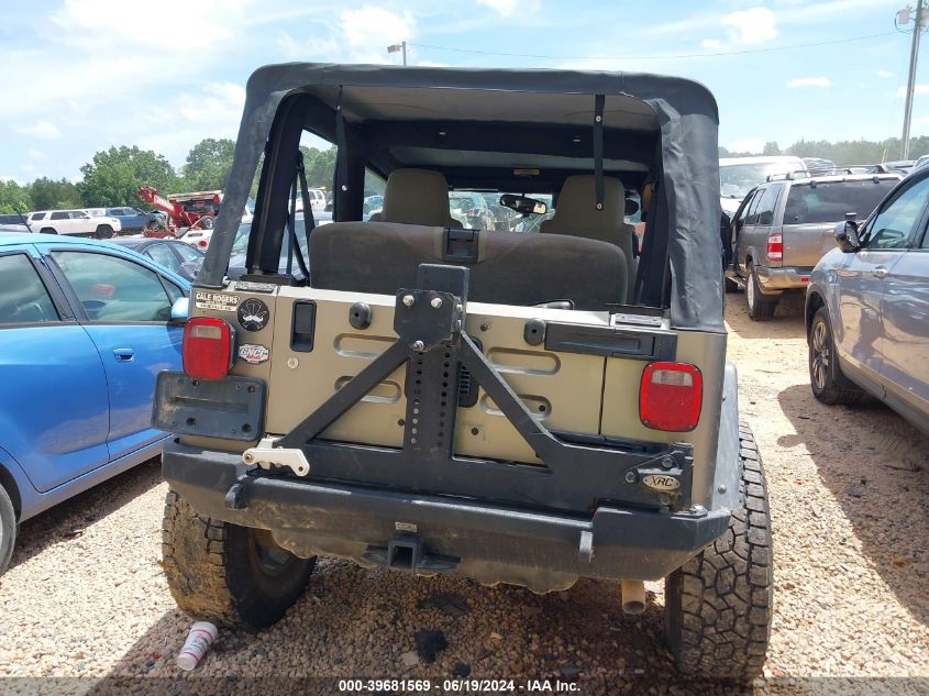 2005 Jeep Wrangler / Tj Sport VIN: 1J4FA49S15P342505 Lot: 39681569