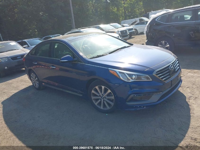 2016 HYUNDAI SONATA LIMITED - 5NPE34AF2GH420847