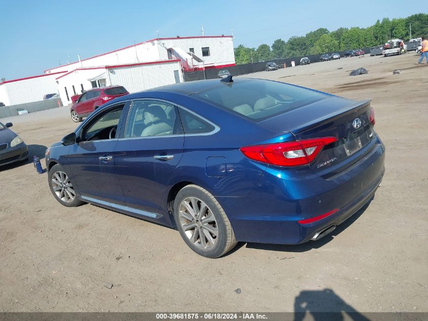 2016 HYUNDAI SONATA LIMITED - 5NPE34AF2GH420847