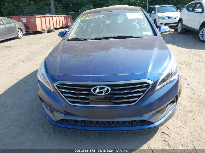 2016 Hyundai Sonata Limited VIN: 5NPE34AF2GH420847 Lot: 39681575